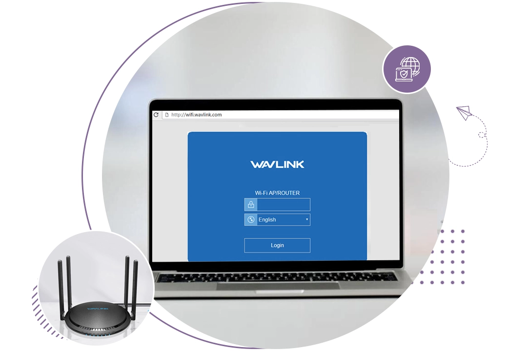 Wavlink login using the WebGUI method